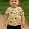 Boys' printed 2 piece set