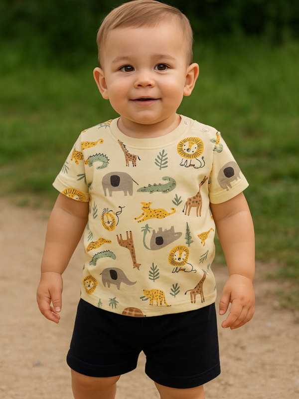 tshirt Boys' printed 2 piece set