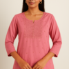Embroidered Tunic top