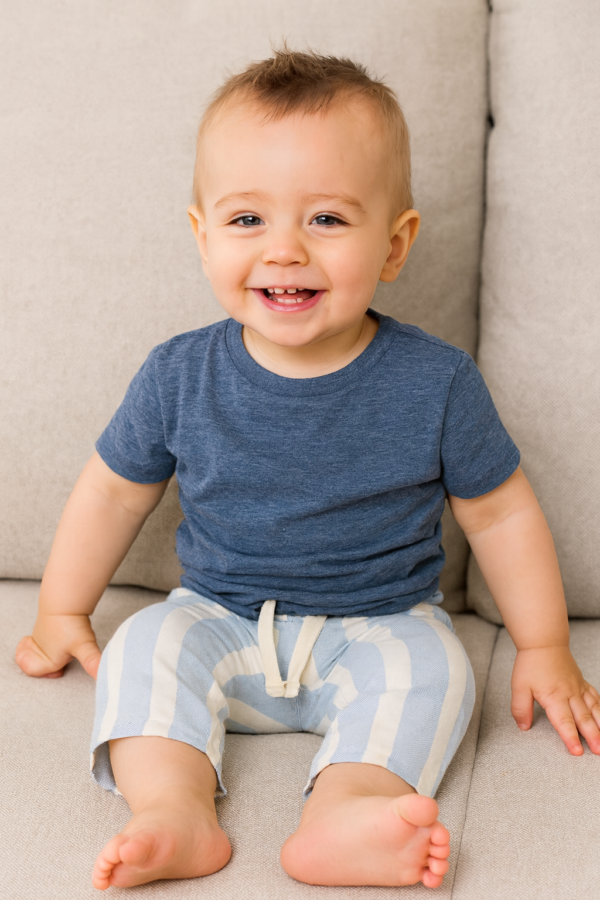 Baby boys' bottom