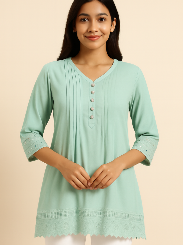tunic Embroidered Tunic top