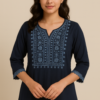 Embroidered Tunic top