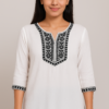 Embroidered Tunic top