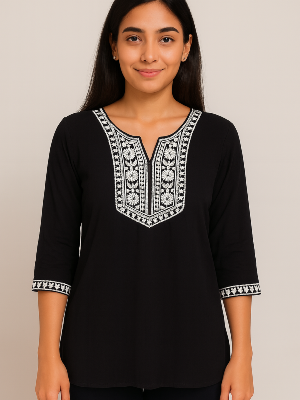 tunic Embroidered Tunic top