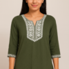Embroidered Tunic top