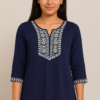 Embroidered Tunic top