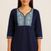 Embroidered Tunic top