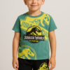 Jurassic world printed set