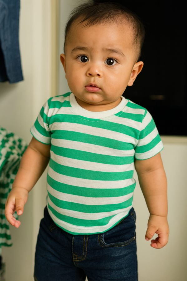 Boys' striped t-shirt
