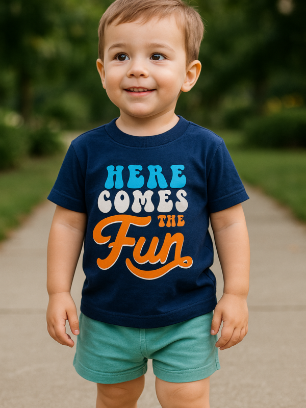 Boys' printed set