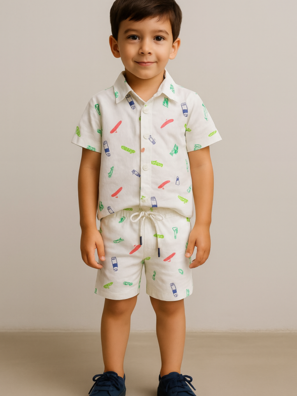 Printed 2 piece set