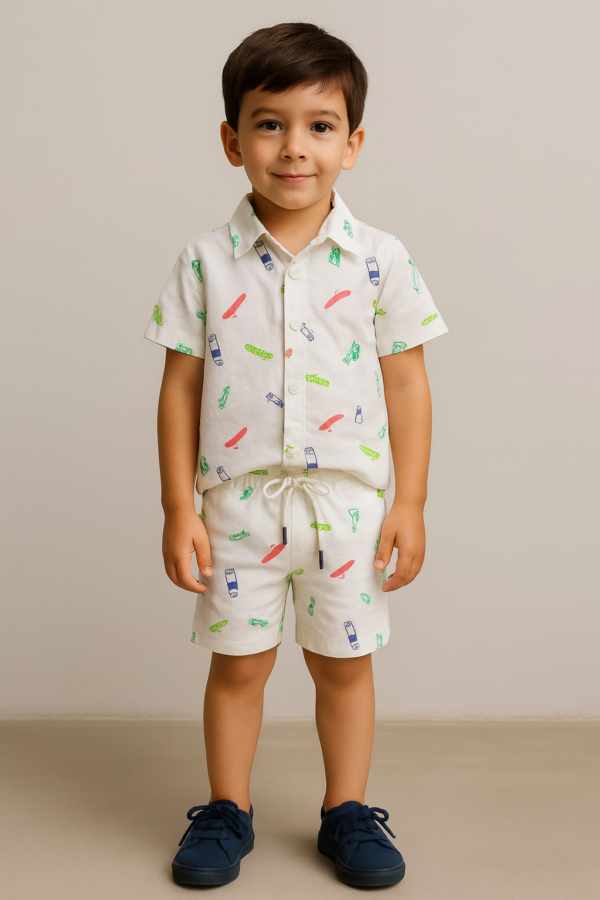 Printed 2 piece set