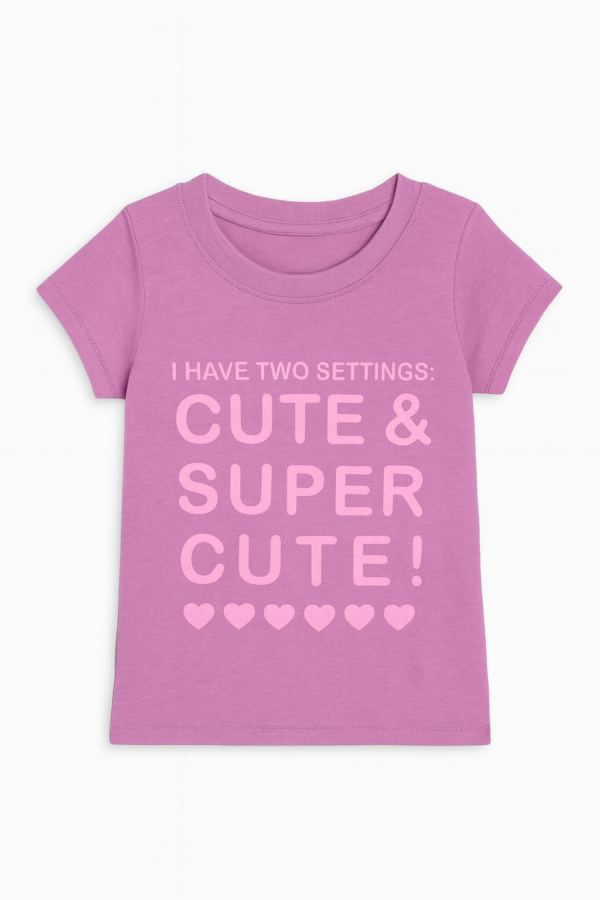 Girls' graphic t-shirt