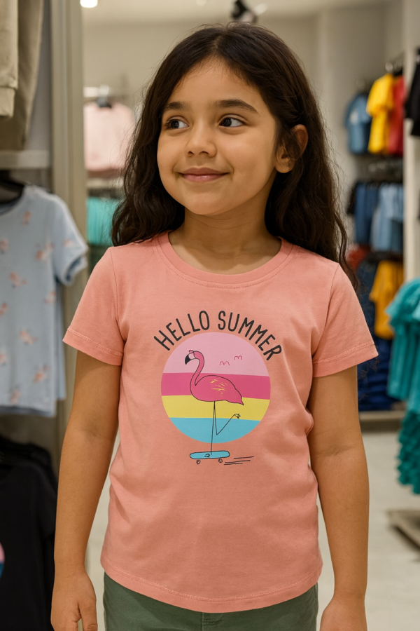 Girls' graphic t-shirt