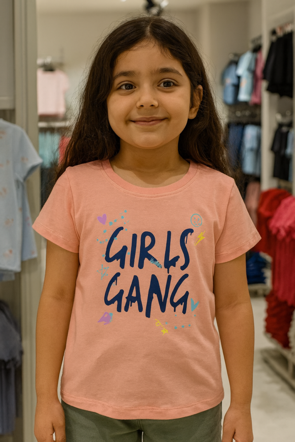 Girls' graphic t-shirt