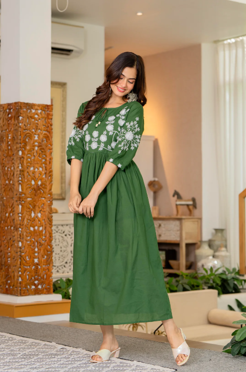 Embroidered Dress