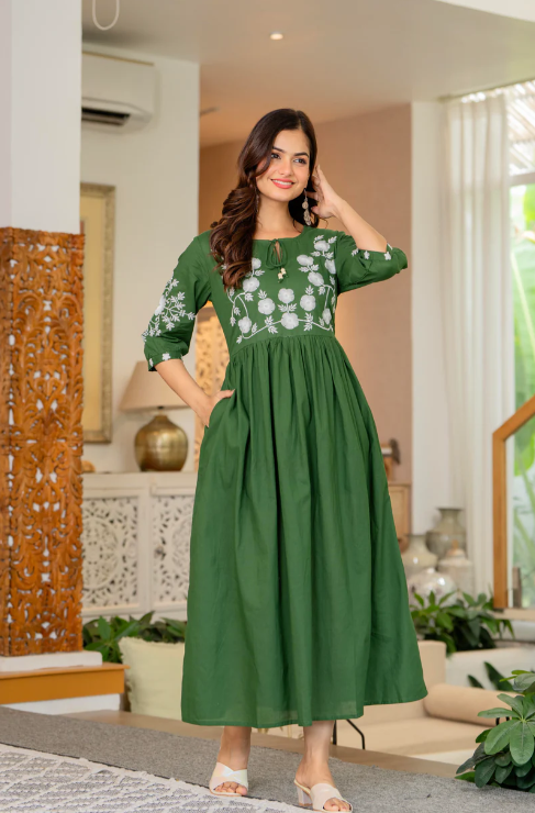 Embroidered Dress
