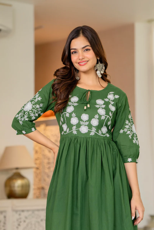 Embroidered Dress