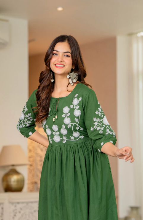 Embroidered Dress