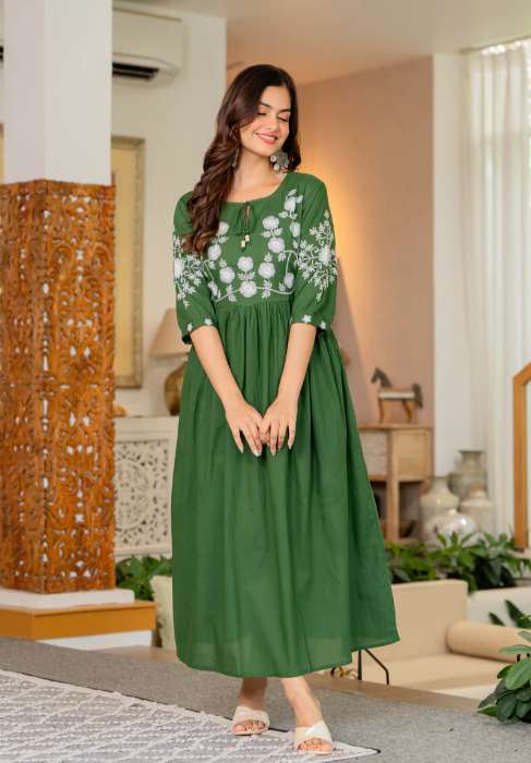 Embroidered Dress