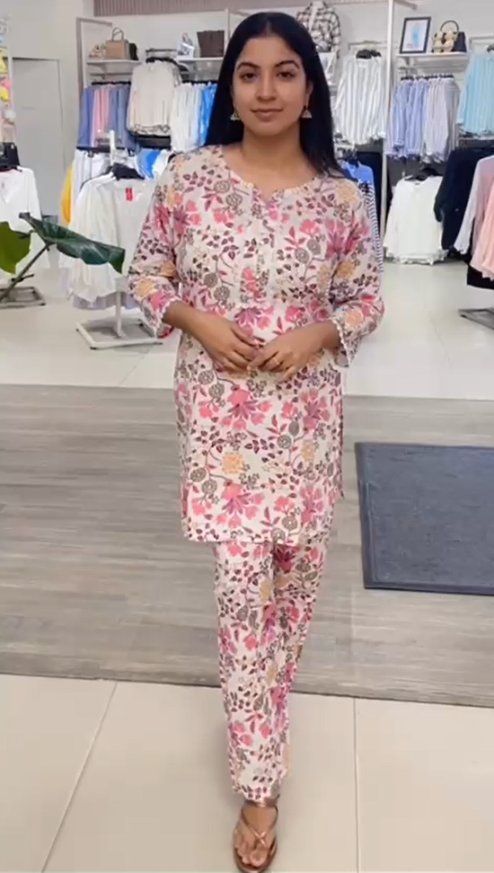 Printed Coord Set