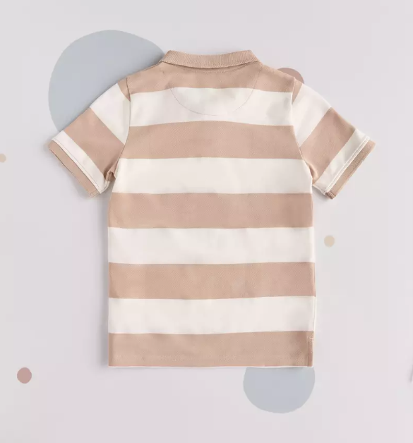 Striped Polo T-shirt