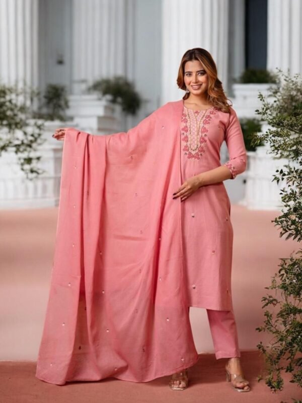 Embroidered 3-Piece Set