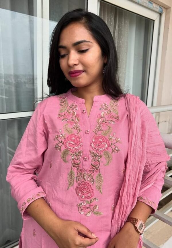 Embroidered 3-Piece Set