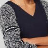 Embridered Puff-Sleeve Top