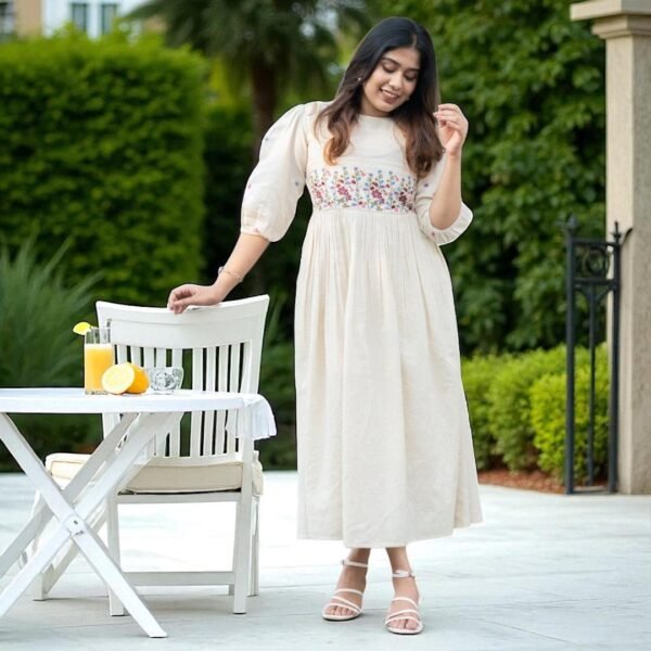 Embroidered Dress