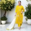 Embroidered 3pcs Suit