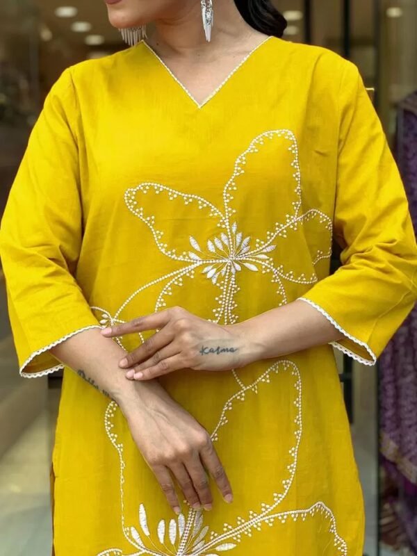 Embroidered 3pcs Suit