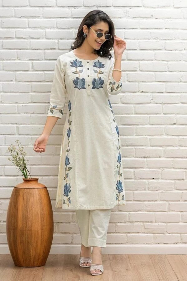Embroided Co-ord Set