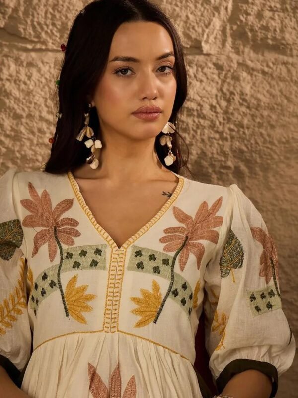 Embroidered Dress