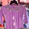 Embroidered Tunic top