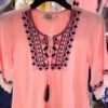 Embroidered Tunic top