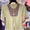 Embroidered Tunic top