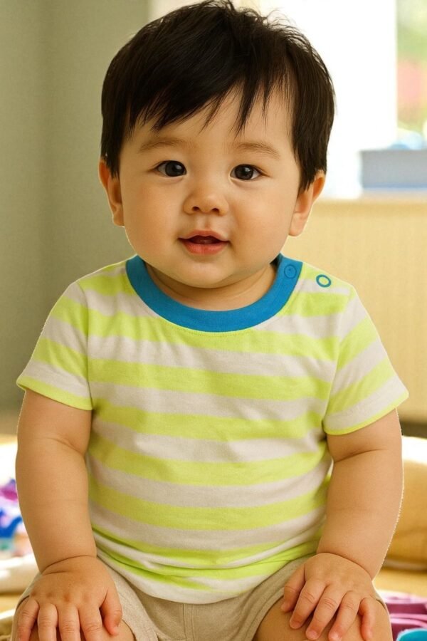 Boys' striped t-shirt