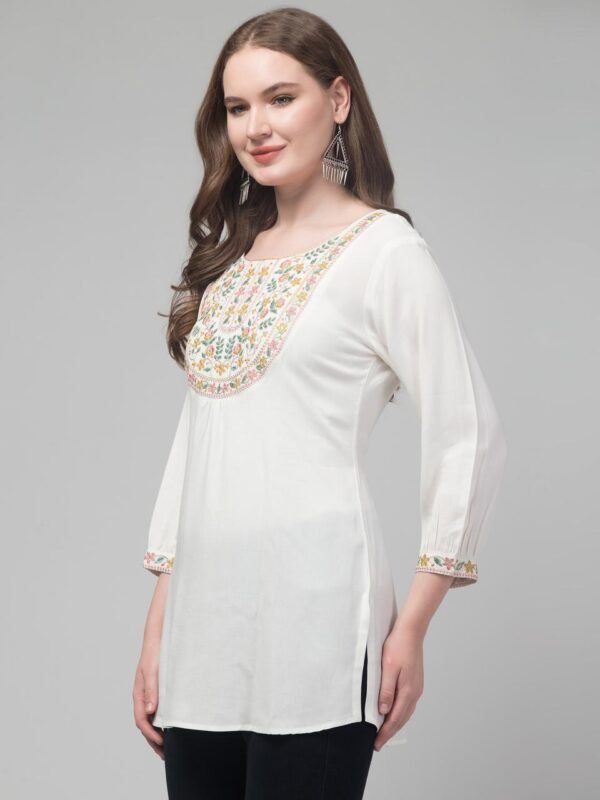 Embroidered Tunic top