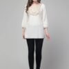 Embroidered Tunic top