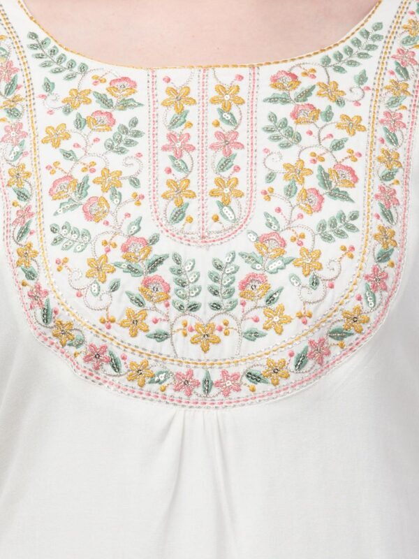 Embroidered Tunic top