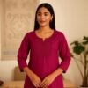 Embroidered Tunic top