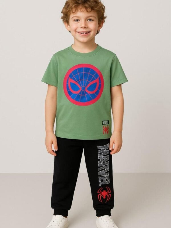 Spiderman Marvel printed set