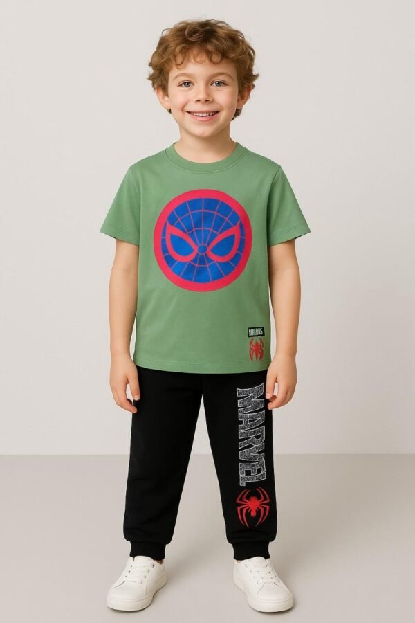 Spiderman Marvel printed set
