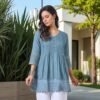 Embellished Tunic top