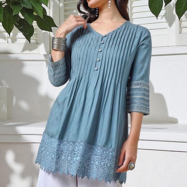 Embellished Tunic top