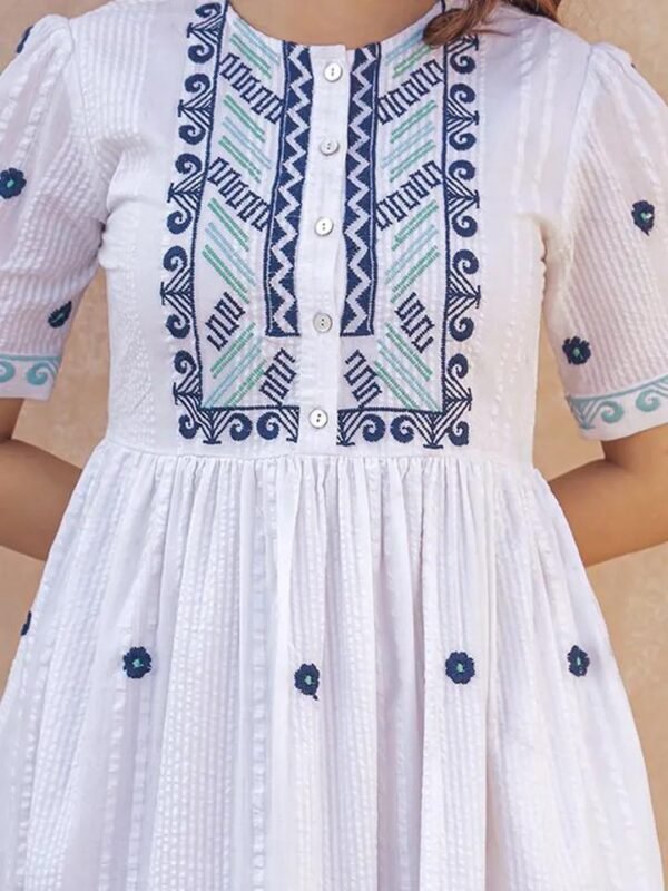 Light & Breezy Embroidered Cotton Dress