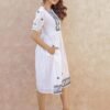 Light & Breezy Embroidered Cotton Dress