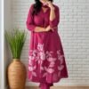 Exclusive Kurta Set with Dupatta-Embroidered Anarkali Kurta,Pant & Dupatta Set